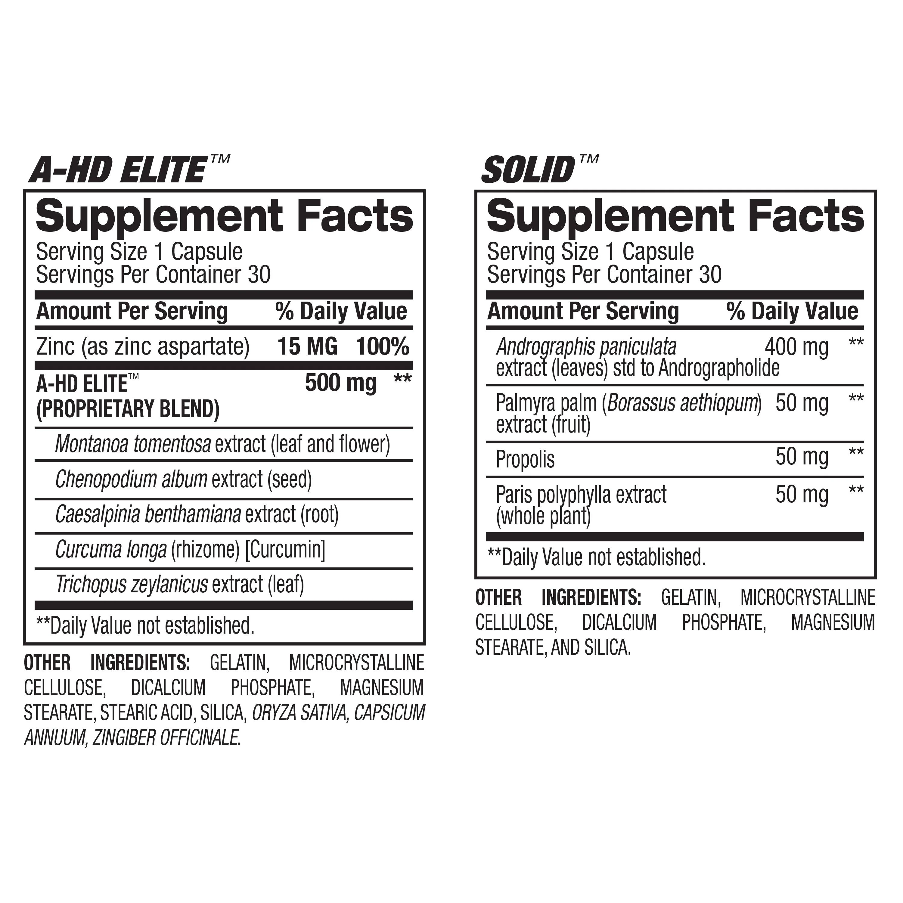 A-HD Elite™ / Solid™ - Testosterone Support - Image 3